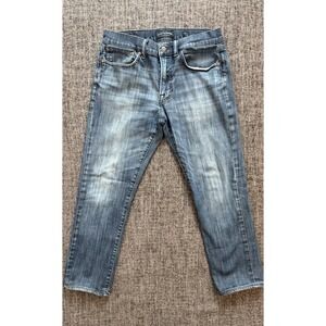 Lucky Brand 121 Slim 30x27 Men's Mid Rise Faded Stretch Casual Denim READ FIT